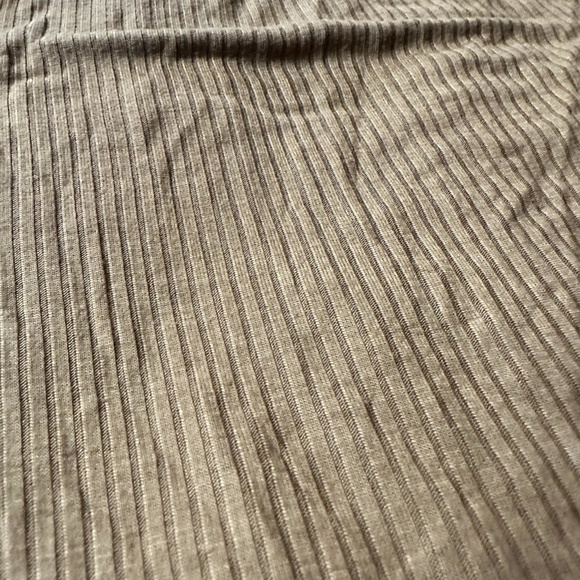 American Eagle soft & sexy rib mustard yellow casual hippie crop top tee… - Picture 4 of 5